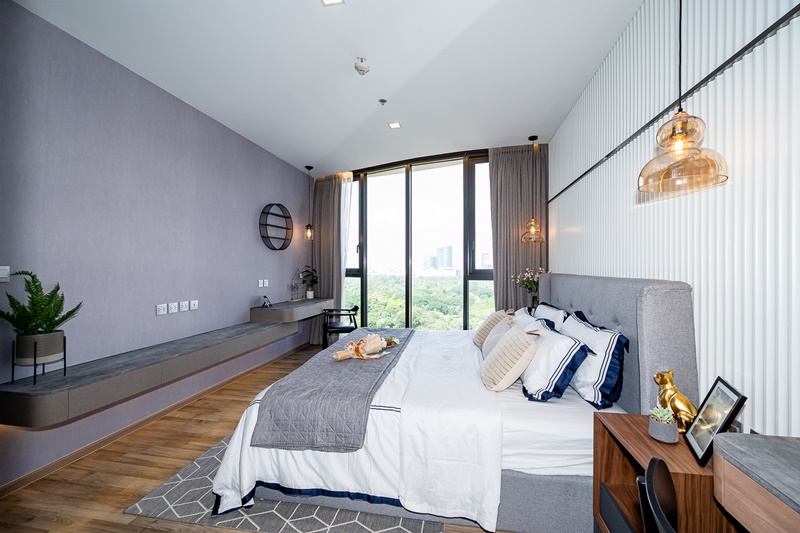 ให้เช่าคอนโด เดอะ ไลน์ จตุจักร-หมอชิต พื้นที่ 86.23 ตร.ม. 3 ห้องนอน เช่า 60,000 บ/ด