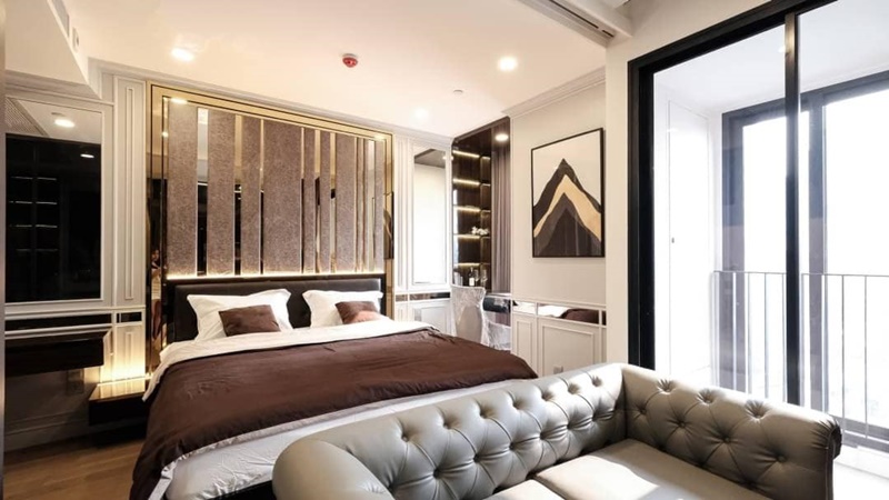 ให้เช่าคอนโด แอชตัน จุฬา-สีลม พื้นที่ 35 ตรม. 1 ห้องนอน ให้เช่า 30,000 บ/ด