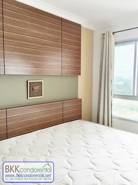 ให้เช่าคอนโด ลุมพินี พาร์ค พระราม 9–รัชดา พื้นที่ 26 ตรม. 1 ห้องนอน เช่า 14,000 บ/ด