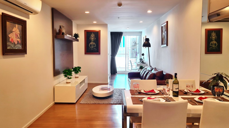 ขาย/ให้เช่า 15 สุขุมวิท เรสซิเด็นท์ 59.29 ตร.ม. 1 ห้องนอน เช่า 26,000 บ/ด ขาย 7.4 ล้านบาท