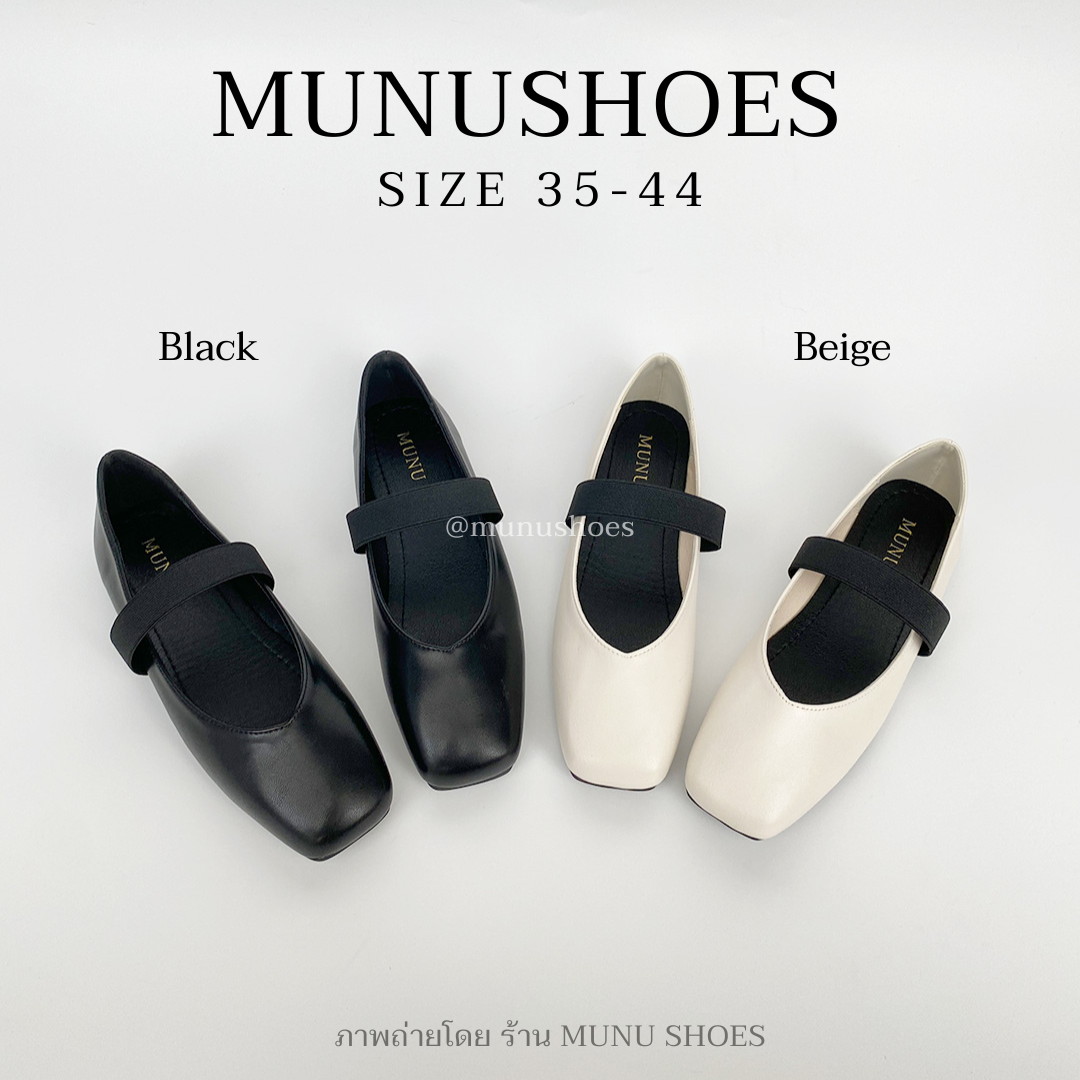 [Size 35-44] 🩰Classic Ballet รองเท้าบัลเล่ต์ทรงคลาสสิค เรียบหรู น้ำหนักเบา