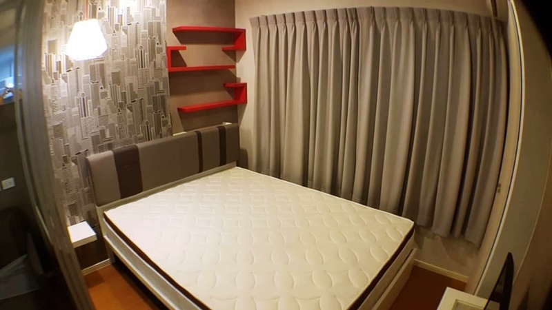 ให้เช่าคอนโด ลุมพินี พาร์ค รัตนาธิเบศร์-งามวงศ์วาน พื้นที่ 23 ตร.ม. 1 ห้องนอน เช่า 6,800 บ/ด