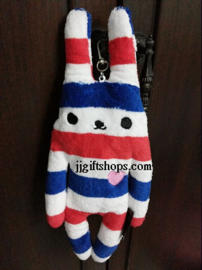 กระเป๋าใส่ดินสอ craft ลายขาว+แดง+น้ำเงิน ใส่บัตรได้ค่ะ