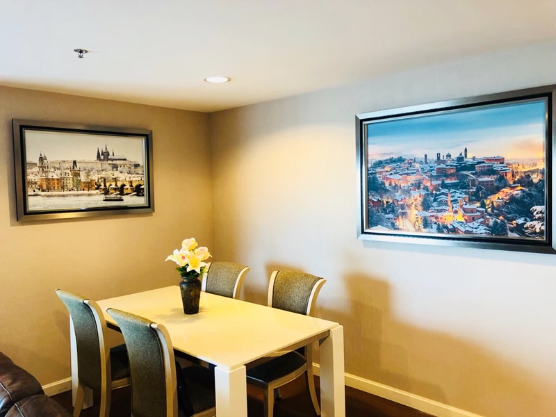 ให้เช่าคอนโด เบลล์ แกรนด์ พระราม 9 พื้นที่ 100 ตร.ม. 2 ห้องนอน เช่า 45,000 บ/ด