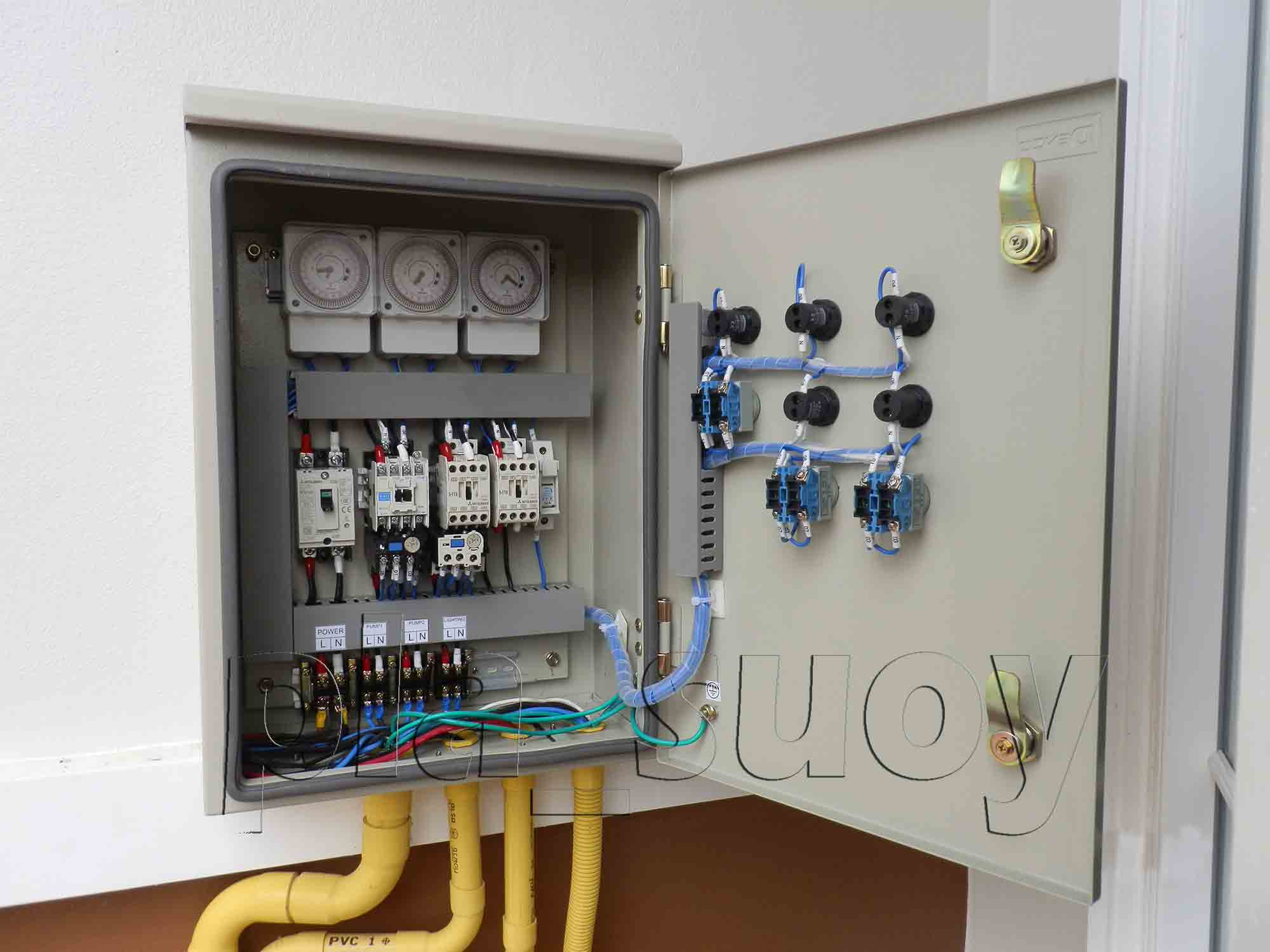 น้ำพุ ฮวงจุ้ย หน้าบ้าน คุณ สุรศักดิ์ เจ้าของ Polo Maker ที่ กาญจนบุรี