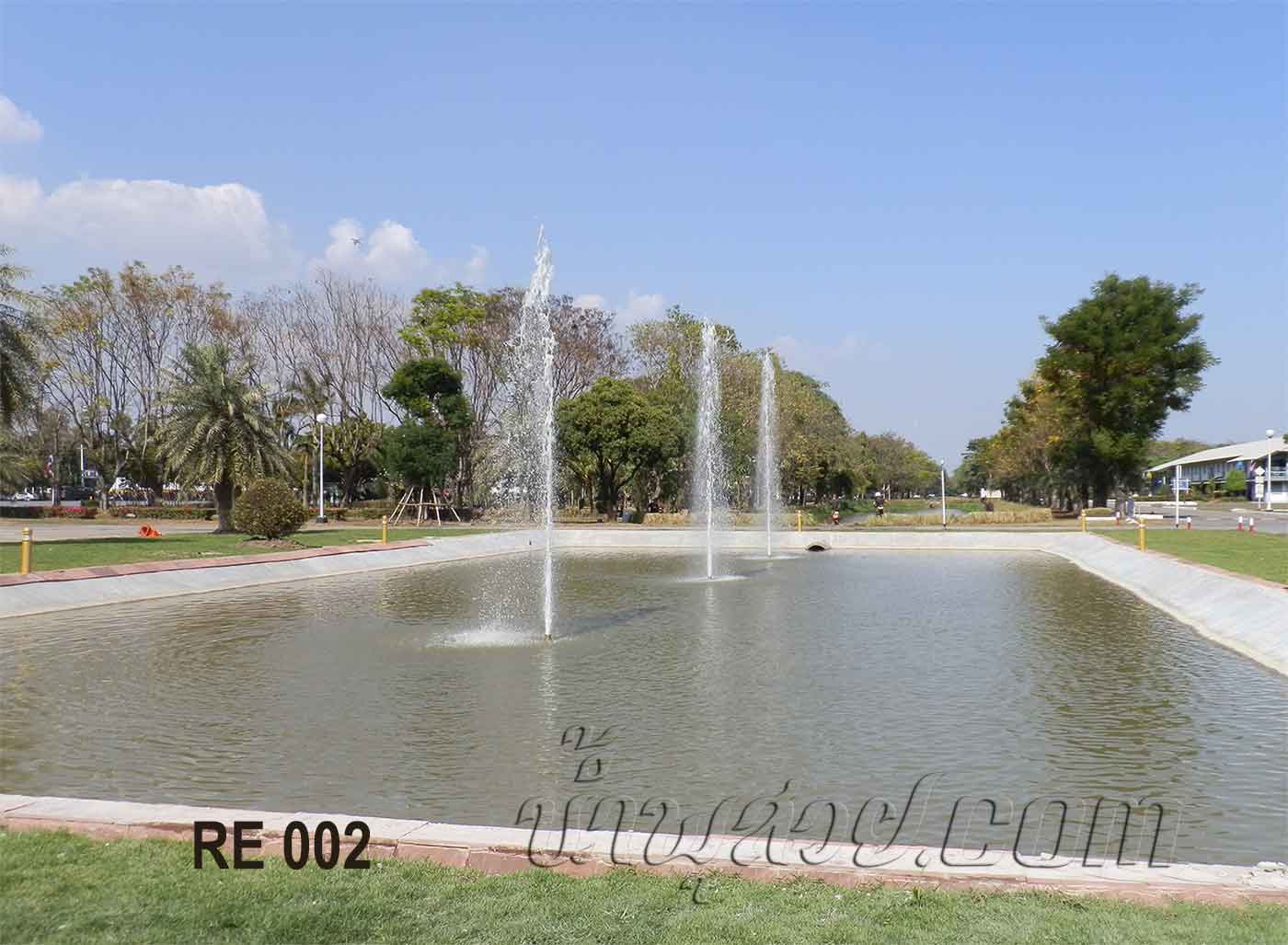 ชุดน้ำพุขาตั้ง ทรงต้นสน ยิงสูง 5.00 ม.ที่ราบ 11