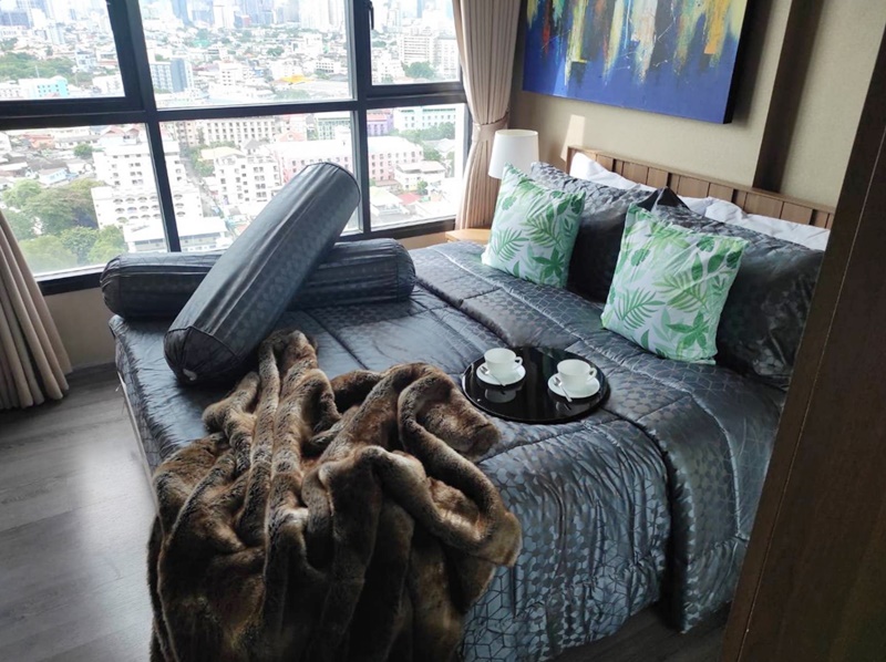 ให้เช่าคอนโด เดอะ เบส พาร์ค อีสท์ พื้นที่ 31 ตรม. 1 ห้องนอน เช่า 19,000 บ/ด