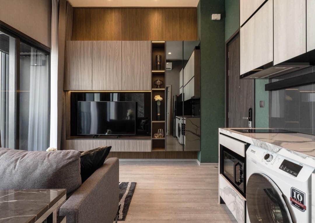 ให้เช่าคอนโด เดอะ ไลน์ สุขุมวิท 101 พื้นที่ 33 ตรม. 1 ห้องนอน ราคาเช่า 25,000 บาท/เดือน