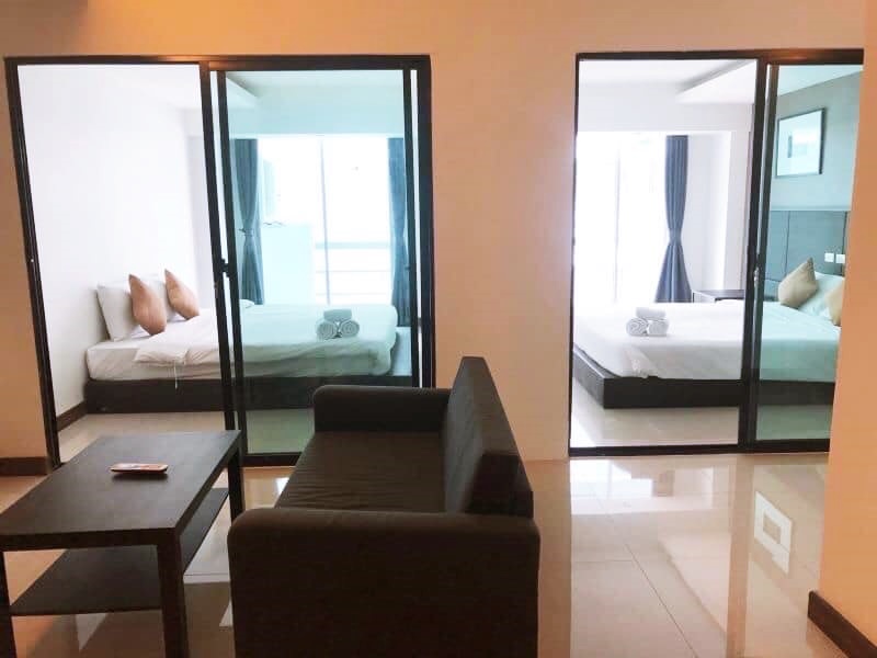 ให้เช่าคอนโด เดอะ วอเตอร์ฟอร์ด สุขุมวิท 50 พื้นที่ 60 ตรม. 2 ห้องนอน เช่า 18,000 บ/ด