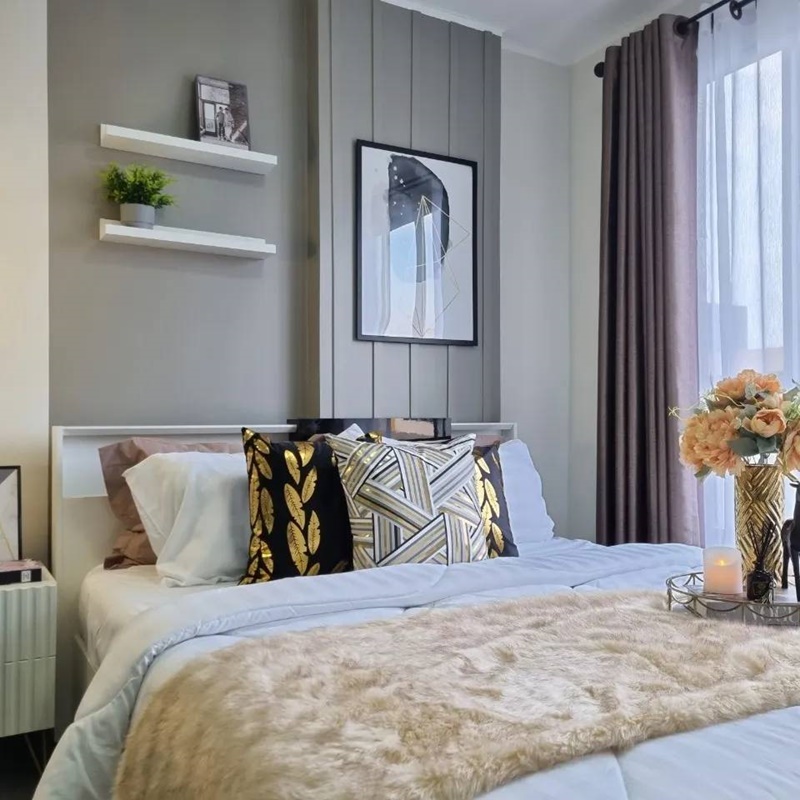 ให้เช่าคอนโด ดีคอนโด แคมปัส รีสอร์ท บางนา พื้นที่ 30 ตร.ม. สตูดิโอ เช่า 9,000 บ/ด