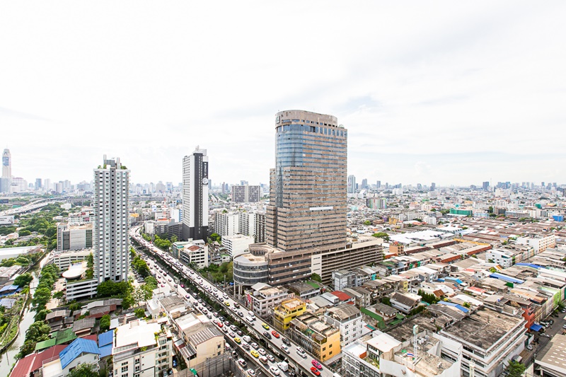 ให้เช่าคอนโด เดอะ ไลน์ อโศก-รัชดา พื้นที่ 34.5 ตร.ม. 1 ห้องนอน เช่า 22,000 บ/ด