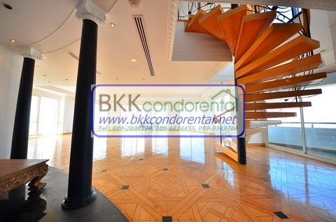 คอนโด ขาย คอนโด สายชล แมนชั่น ชั้น 42 พื้นที่ 708 ตรม. เป็น 3 ชั้น, วิวแม่น้ำ, BTS กรุงธนบุรี, 5 ห้องนอน.