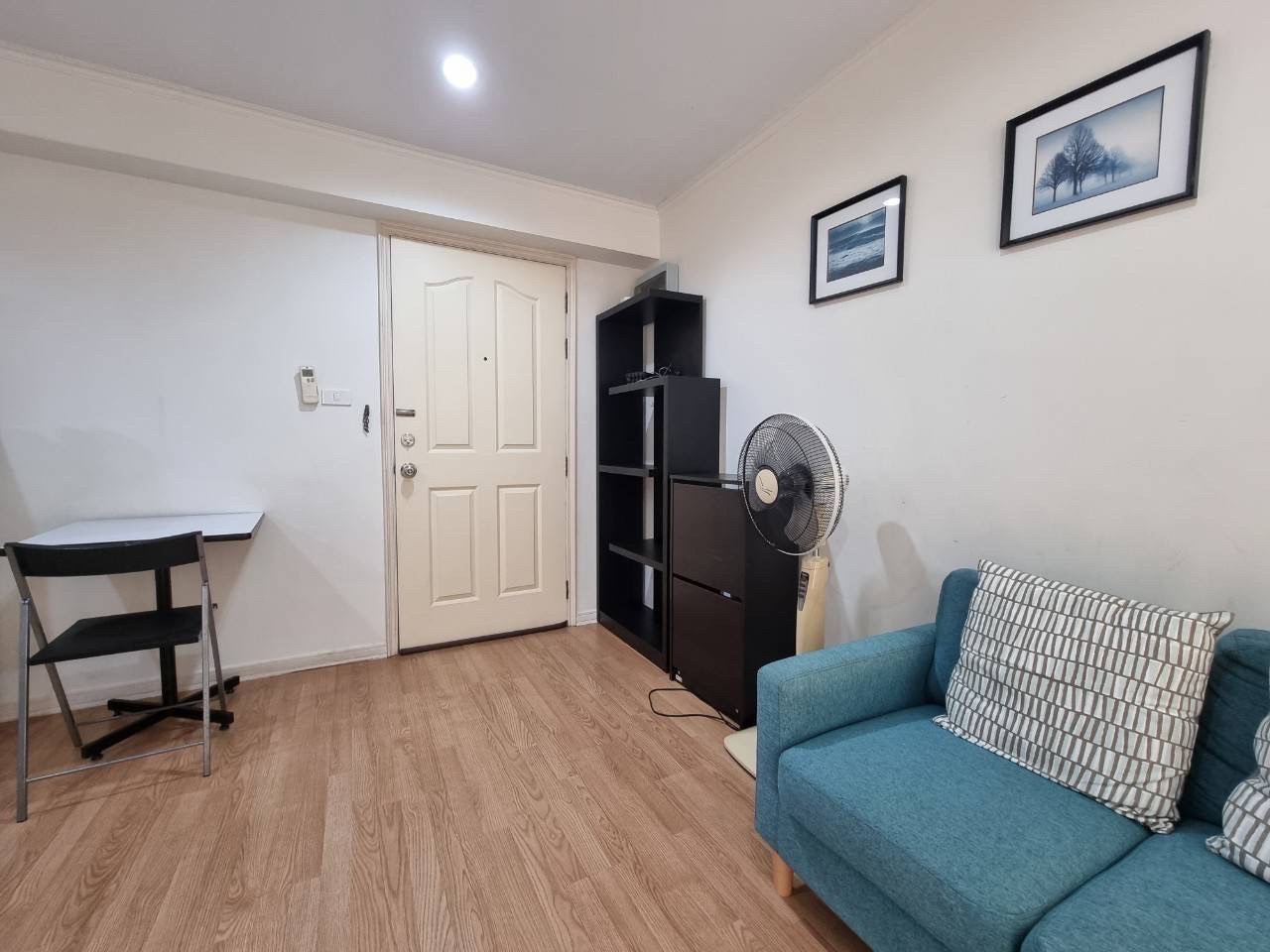 D8-28.1 คอนโดให้เช่า Lumpini Ville Ramintra-Laksi ชั้น 12 พื้นที่ 30 ตรม. วิวถนนโครงการ