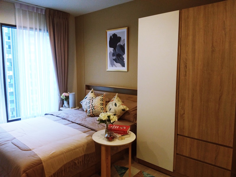 ให้เช่าคอนโด ไลฟ์ อโศก ไฮป์ พื้นที่ 28 ตรม. สตูดิโอ เช่า 14,000 บ/ด