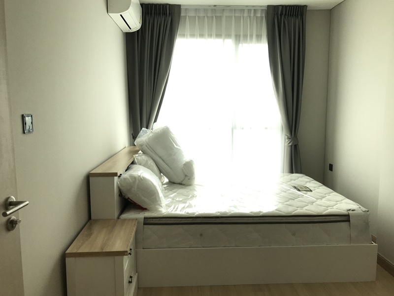 ให้เช่าคอนโด เดอะ ริช สาทร-ตากสิน พื้นที่ 35 ตร.ม. 1 ห้องนอน เช่า 13,000 บ/ด