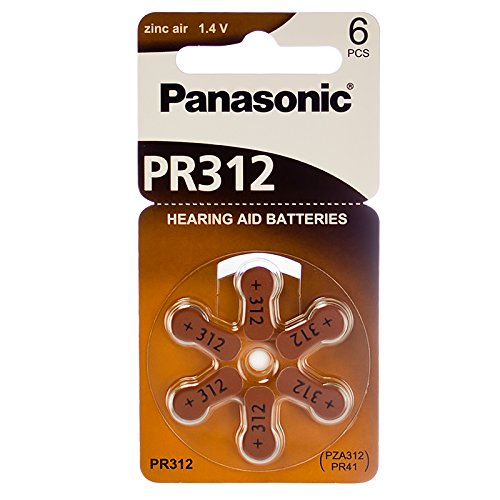 ถ่านเครื่องช่วยฟัง Panasonic เบอร์ 312