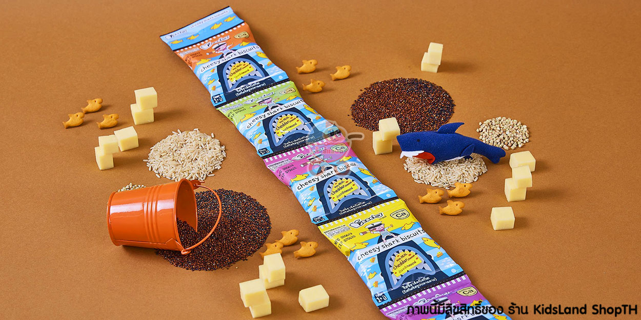 Peachy อาหารว่าง พัฟฟ์ธัญพืช คุกกี้ ผสมผักผลไม้ เหมาะสำหรับเด็กอายุ 1 ปีขึ้นไป