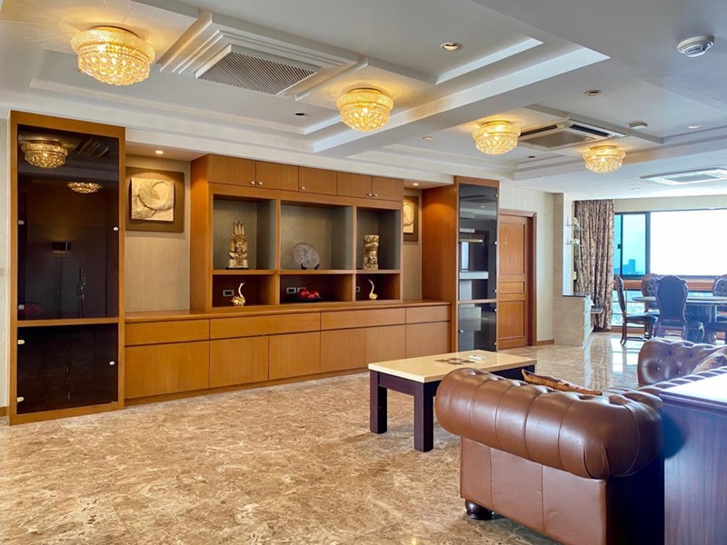 ให้เช่าคอนโด เพรสซิเดนท์ พาร์ค สุขุมวิท 24 พื้นที่ 261 ตร.ม. 3 ห้องนอน ให้เช่า 55,000 บ/ด