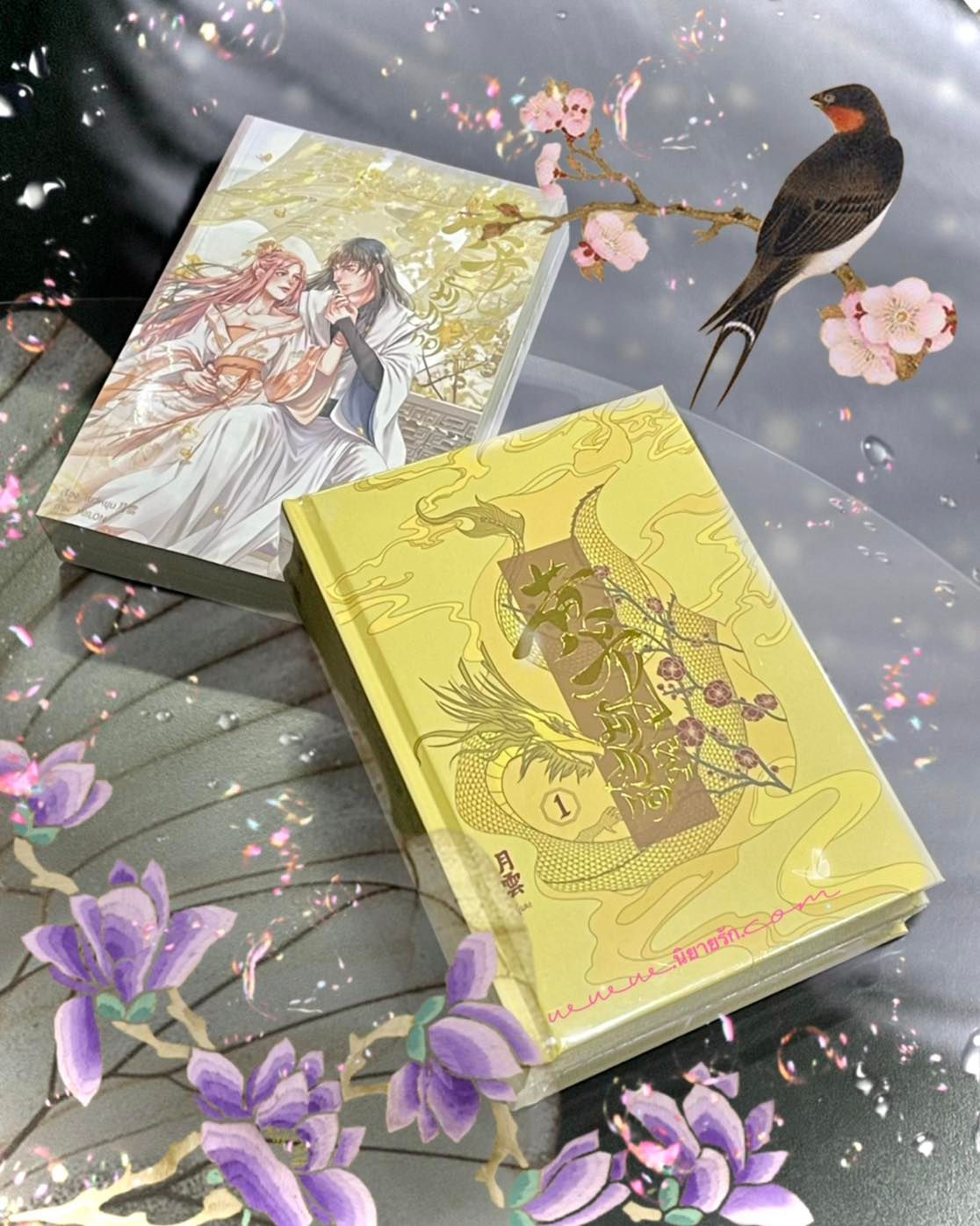 มังกรทองหวงรัก เล่ม 1-2 (จบ) ชุด สัตว์เทพ เยว่หยุน ทำมือ