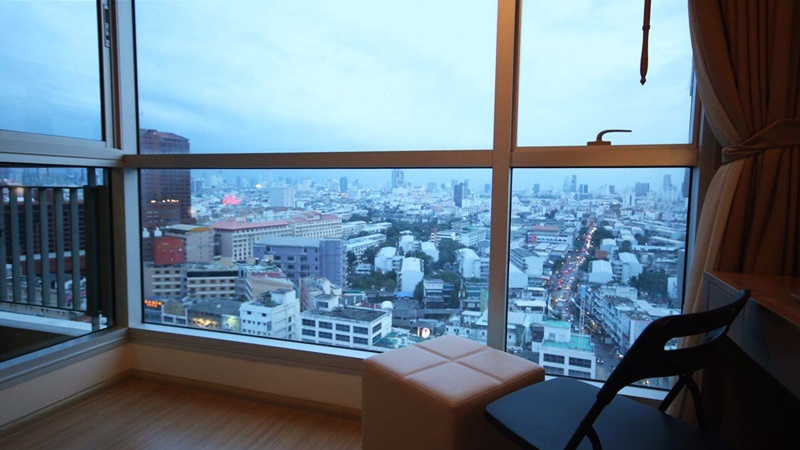 ให้เช่าคอนโด ริทึ่ม รัชดา-ห้วยขวาง พื้นที่ 46 ตร.ม. 1 ห้องนอน เช่า 22,000 บ/ด