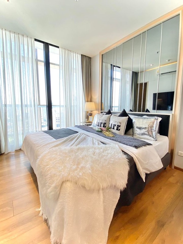 ให้เช่าคอนโด พาร์ค 24 พื้นที่ 60 ตร.ม. 2 ห้องนอน เช่า 50,000 บ/ด