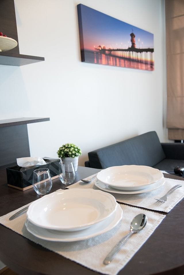 ให้เช่าคอนโด บ้านนวธารา พื้นที่ 32 ตร.ม. 1 ห้องนอน ให้เช่า 9,000 บ/ด