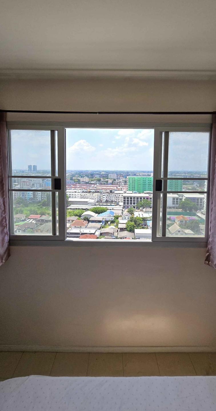 ให้เช่า ลุมพินี คอนโดทาวน์ รามอินทรา นวมินทร์ 23 ตร.ม ห้องสตูดิโอ ห้องมุม ราคา 6,500 บาท/เดือน