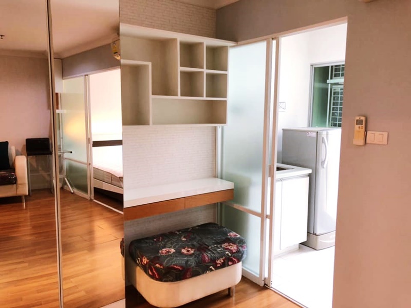 ให้เช่าคอนโด ลุมพินี เพลส พระราม 9 พื้นที่ 34 ตร.ม. 1 ห้องนอน เช่า 13,000 บ/ด