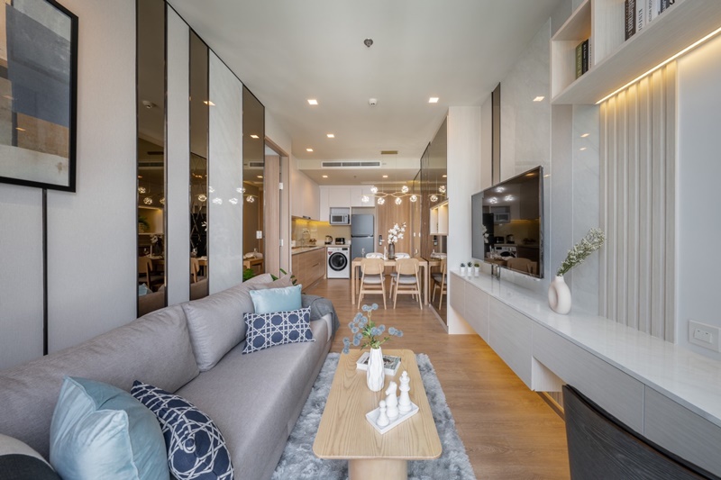 ให้เช่าคอนโด โนเบิล อราวน์ สุขุมวิท 33 พื้นที่ 43 ตร.ม. 1 ห้องนอน เช่า 34,000 บ/ด