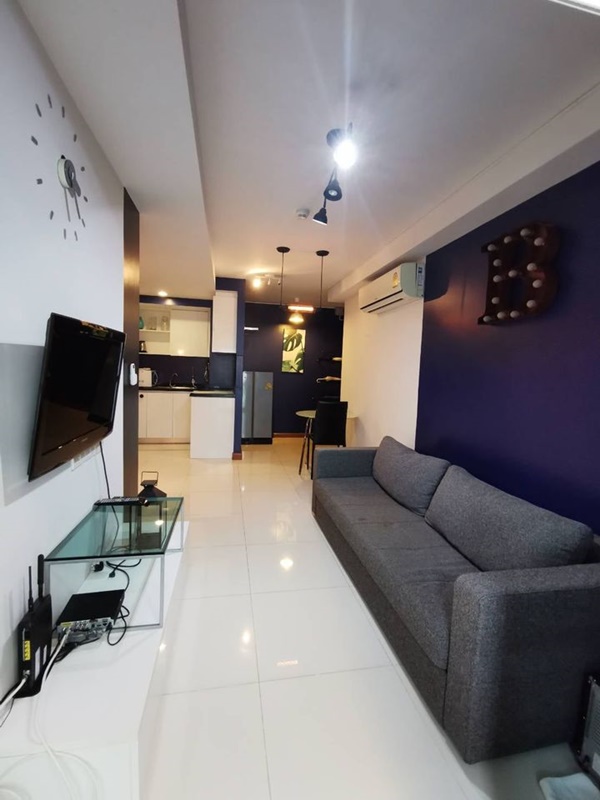 ให้เช่าคอนโด เลอ โคเต้ ทองหล่อ 8 พื้นที่ 42.5 ตร.ม. 1 ห้องนอน เช่า 20,000 บ/ด