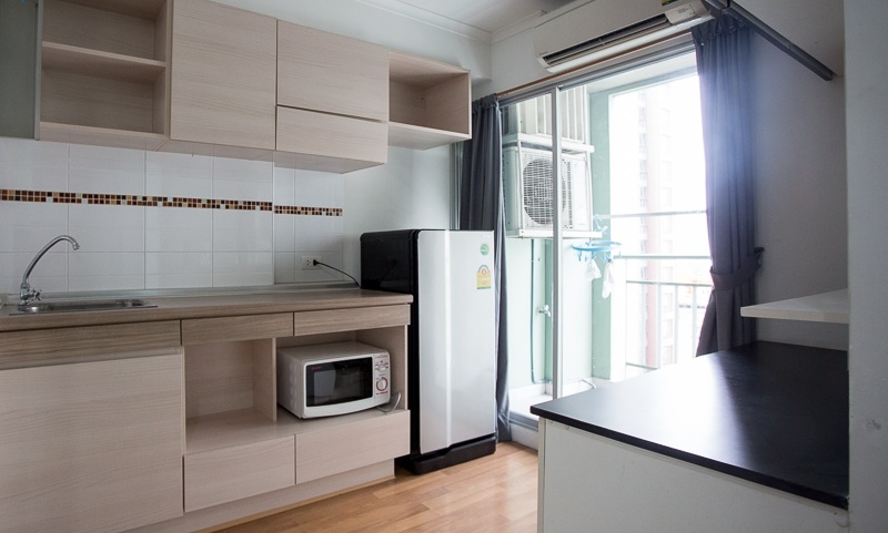 ให้เช่าคอนโด ลุมพินี เพลส รัชโยธิน พื้นที่ 28 ตร.ม. 1 ห้องนอน ให้เช่า 9,000 บ/ด