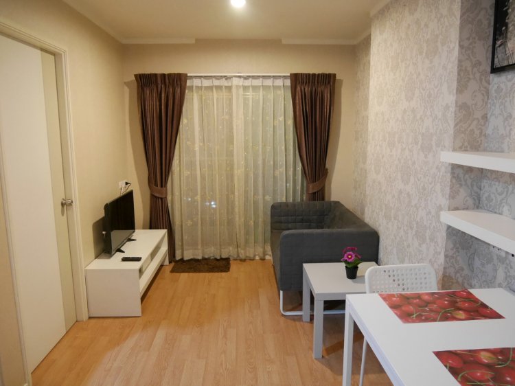 ให้เช่าคอนโด ลุมพินี วิลล์ ประชาชื่น-พงษ์เพชร 2 พื้นที่ 30 ตร.ม. 1 ห้องนอน ให้เช่า 8,500 บ/ด