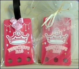 แท็กกระเป๋าเดินทางลาย princess
