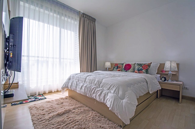 ให้เช่าคอนโด ริทึ่ม รัชดา พื้นที่ 45.49 ตร.ม. 1 ห้องนอน เช่า 20,000 บ/ด