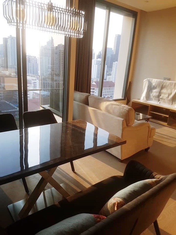 ให้เช่าคอนโด ดิ เอส อโศก พื้นที่ 76 ตร.ม. 2 ห้องนอน ให้เช่า 62,000 บ/ด