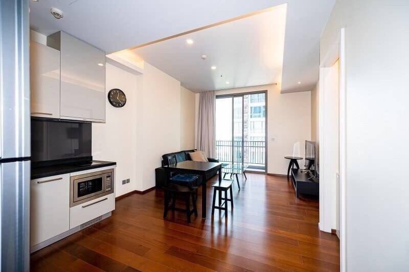 ให้เช่าคอนโด ควอทโทร บาย แสนสิริ พื้นที่ 65 ตร.ม. 1 ห้องนอน ให้เช่า 45,000 บ/ด