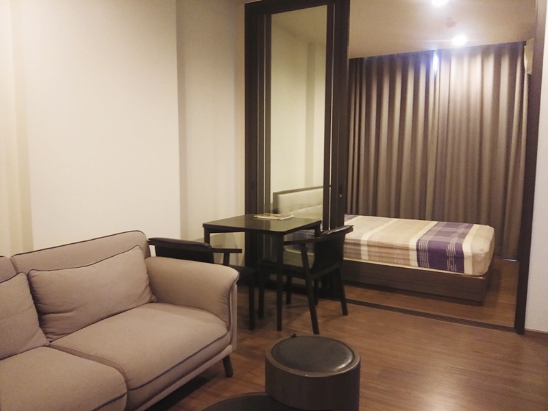 ให้เช่าคอนโด เดอะ ไลน์ สุขุมวิท 71 พื้นที่ 32 ตร.ม. 1 ห้องนอน เช่า 15,000 บ/ด