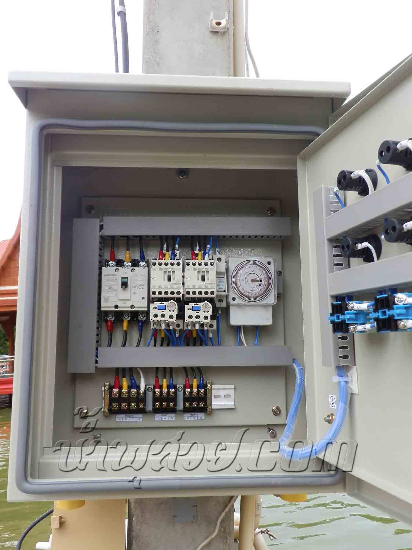 น้ำพุขาตั้ง 6 ชุด พร้อม Strainer ที่วัดตะโก จ.อยุธยา