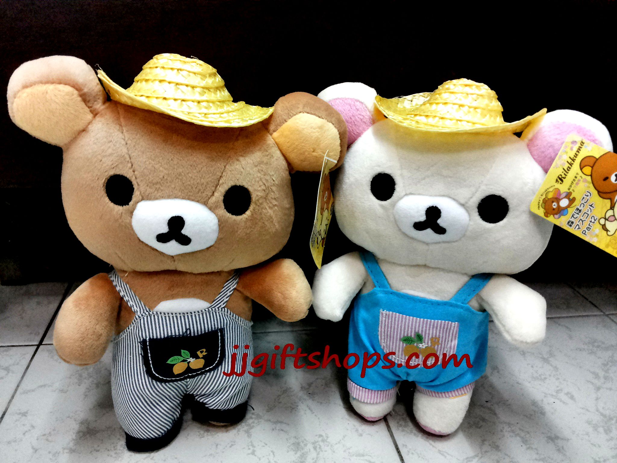ตุ๊กตาหมี เซ็ตคู่ ริลัคคุมะ และ โคริลัคคุมะ ขนาด 7 นิ้ว