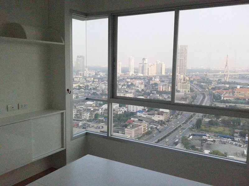 ให้เช่าคอนโด ลุมพินี พาร์ค ริเวอร์ไซด์-พระราม 3 พื้นที่ 33 ตร.ม. 1 ห้องนอน เช่า 14,500 บ/ด