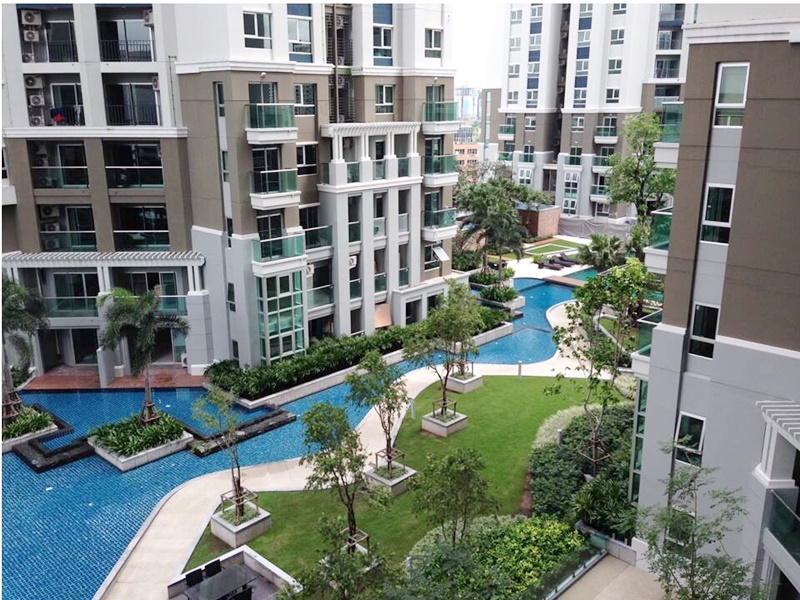 ให้เช่าคอนโด เบลล์ แกรนด์ พระราม 9 พื้นที่ 105 ตร.ม. 3 ห้องนอน เช่า 52,000 บ/ด