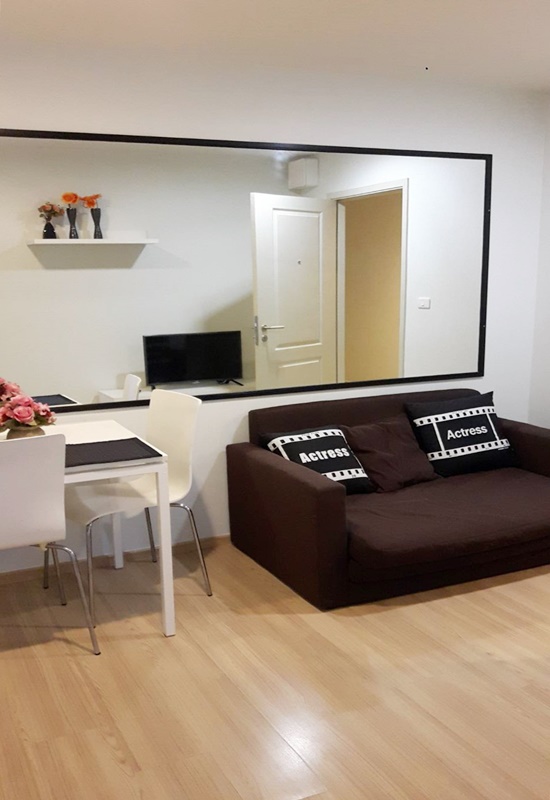 ให้เช่าคอนโด บี ลอฟท์ สุขุมวิท 115 พื้นที่ 27 ตร.ม. สตูดิโอ เช่า 6,000 บ/ด