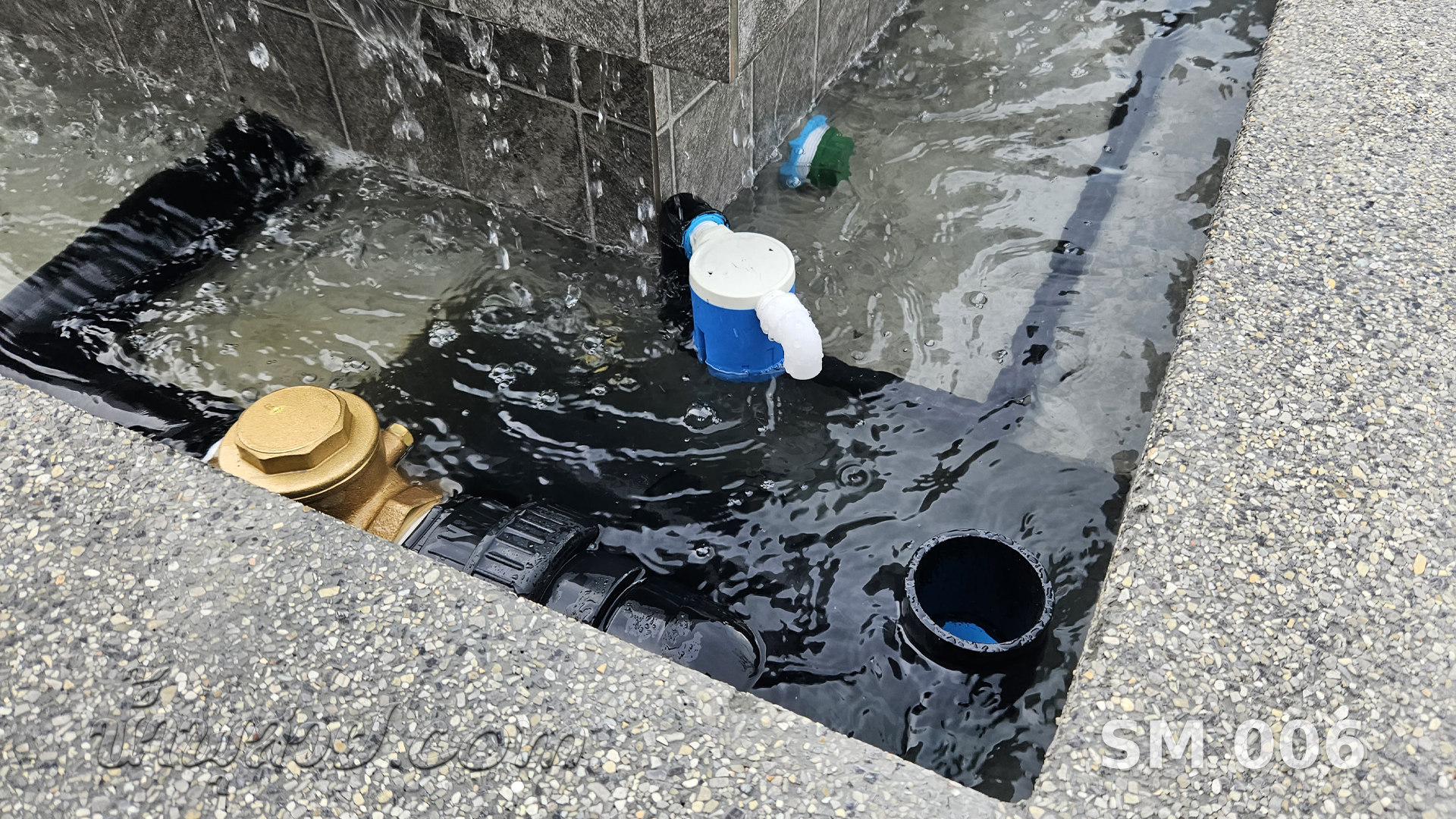 น้ำพุต้นสน ตลาดต้นไทร แบริ่ง