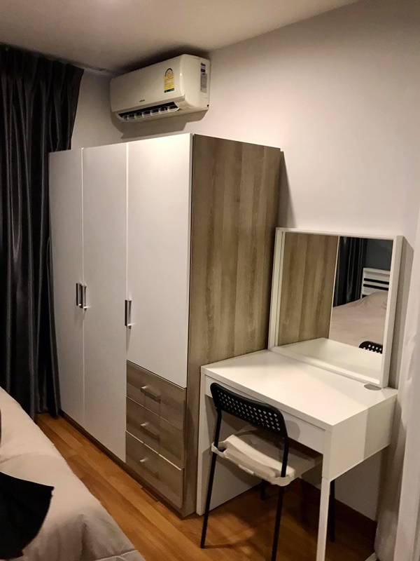 ให้เช่าคอนโด รีเจ้นท์ โฮม สุขุมวิท 81 พื้นที่ 28 ตร.ม. 1 ห้องนอน เช่า 8,500 บ/ด