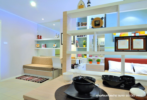 ขายลุมพินี คอนโดทาวน์ รามอินทรา-นวมินทร์ พื้นที่ 25 ตร.ม. 1 ห้องนอน ขาย 1.2 ล้านบาท