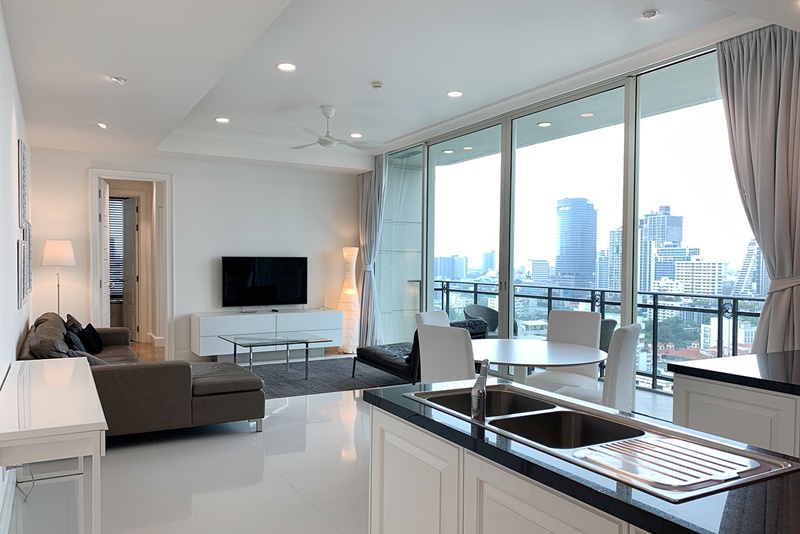 ให้เช่าคอนโด รอย์ช ไพรเวท เรสซิเดนซ์ส พื้นที่ 111.33 ตรม. 2 ห้องนอน เช่า 79,000 บ/ด