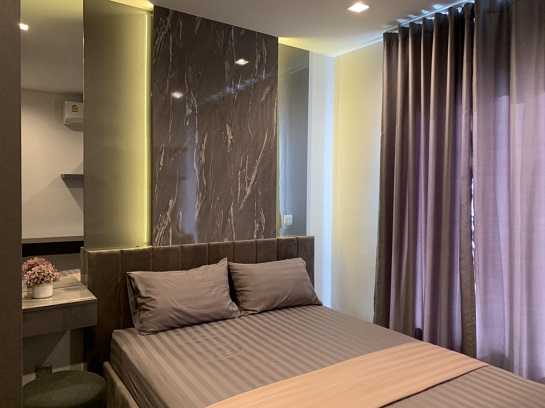 ให้เช่าคอนโด ไลฟ์ สุขุมวิท 62 พื้นที่ 30 ตร.ม. 1 ห้องนอน เช่า 13,000 บ/ด