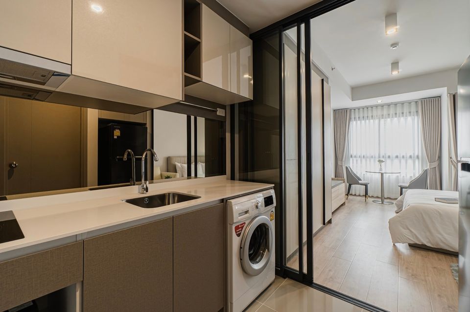 ให้เช่าคอนโด ไอดีโอ พระราม 9 - อโศก 27 ตรม. 1 ห้องนอน ราคาเช่า 16,000 /เดือน