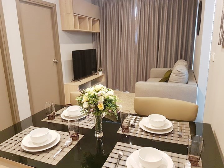 ให้เช่าคอนโด ไอดีโอ โอทู พื้นที่ 46 ตร.ม. 2 ห้องนอน เช่า 24,000 บ/ด