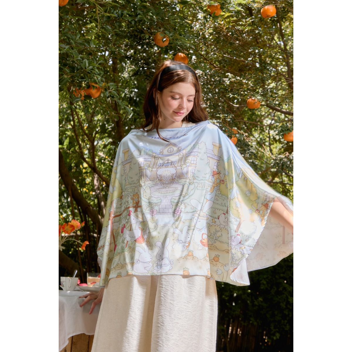 Mamabella ผ้าคลุมให้นม สำหรับคุณแม่ Nursing Cover